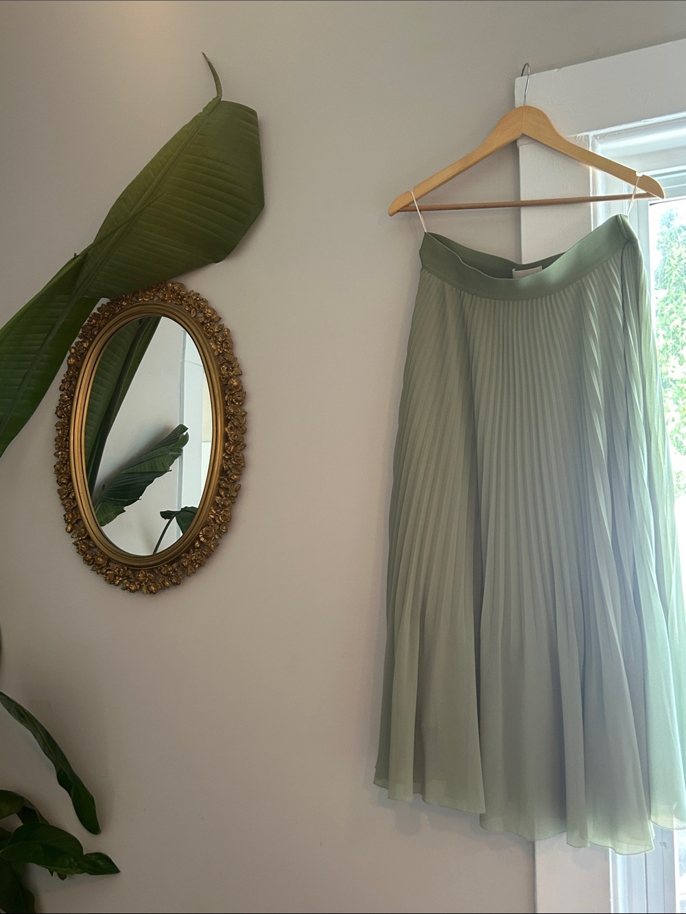 Wilfred Twirl Skirt - Sage Green